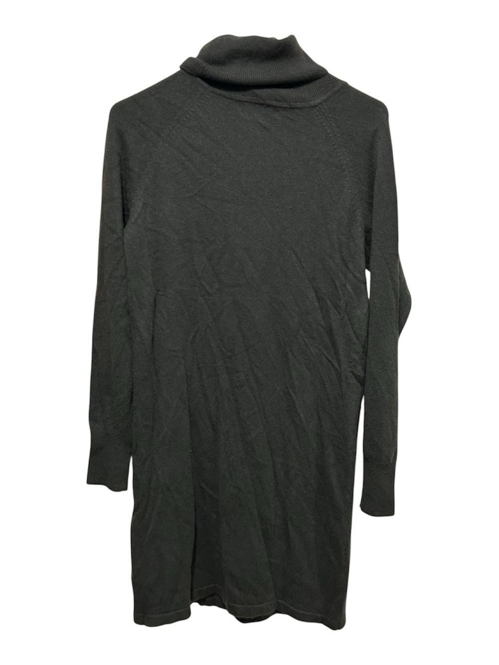 Quince Mongolian Cashmere Turtleneck Sweater Dress Gray Moss Size Large - Picture 6 of 7